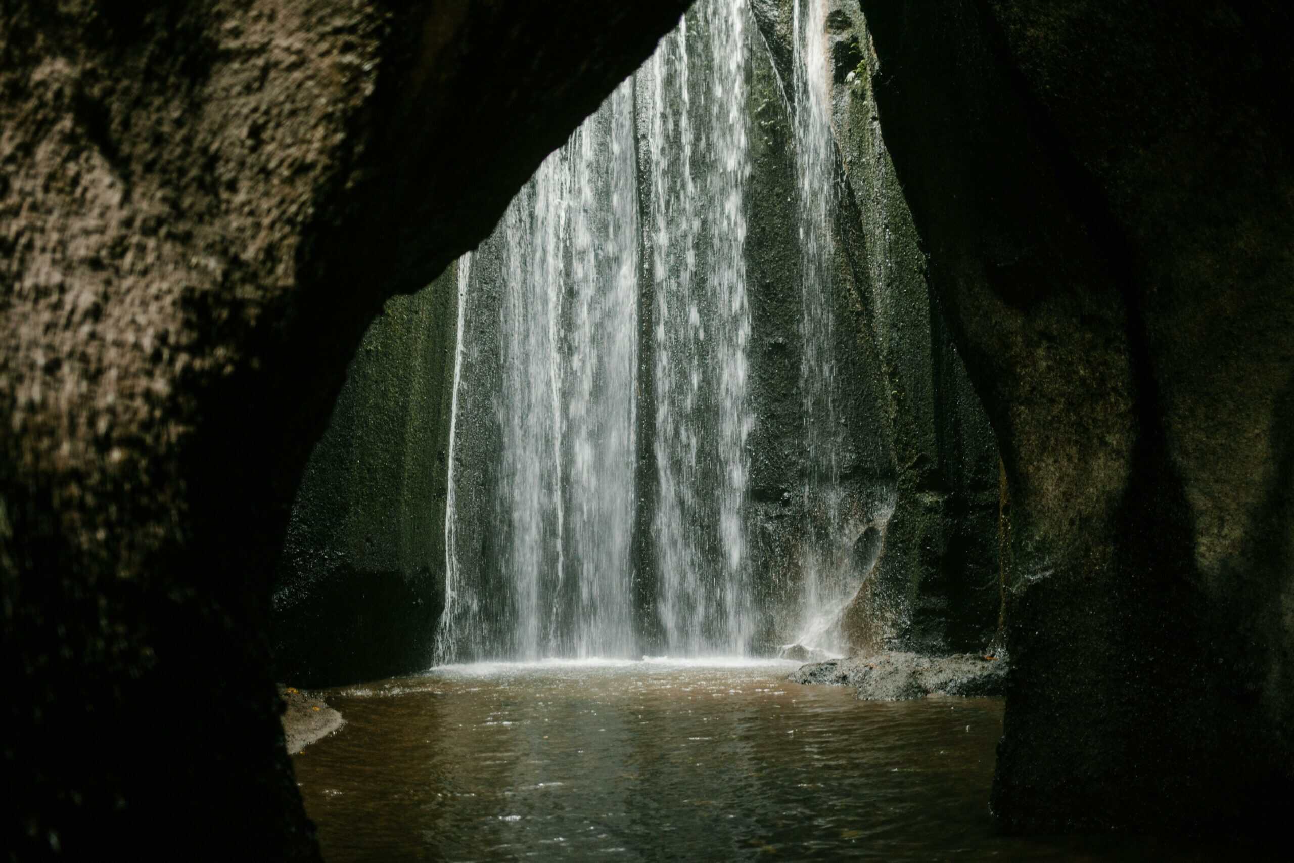 Large waterfall