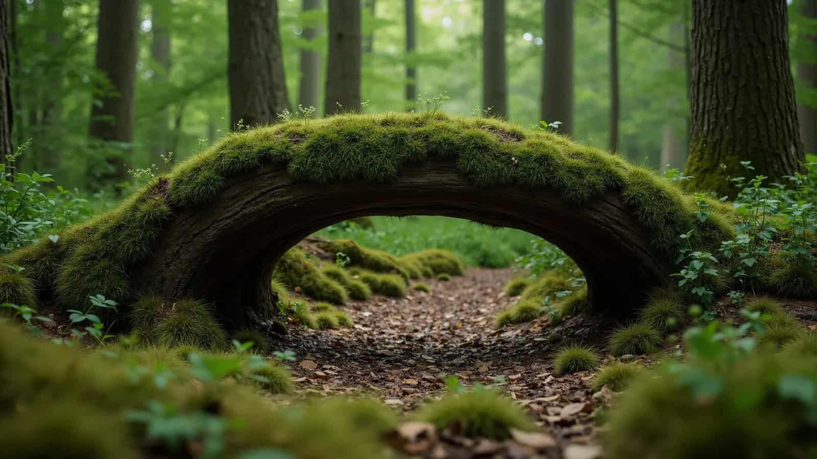 Moss bridge